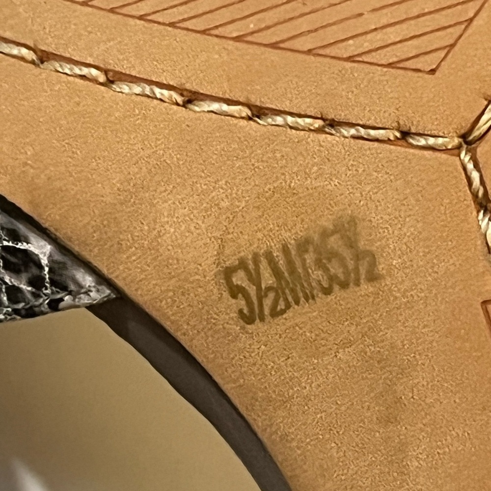 Vince Camuto Carlotte Tabby Grey/Toast Taupe Heels Size 5 1/2M - Picture 10 of 11